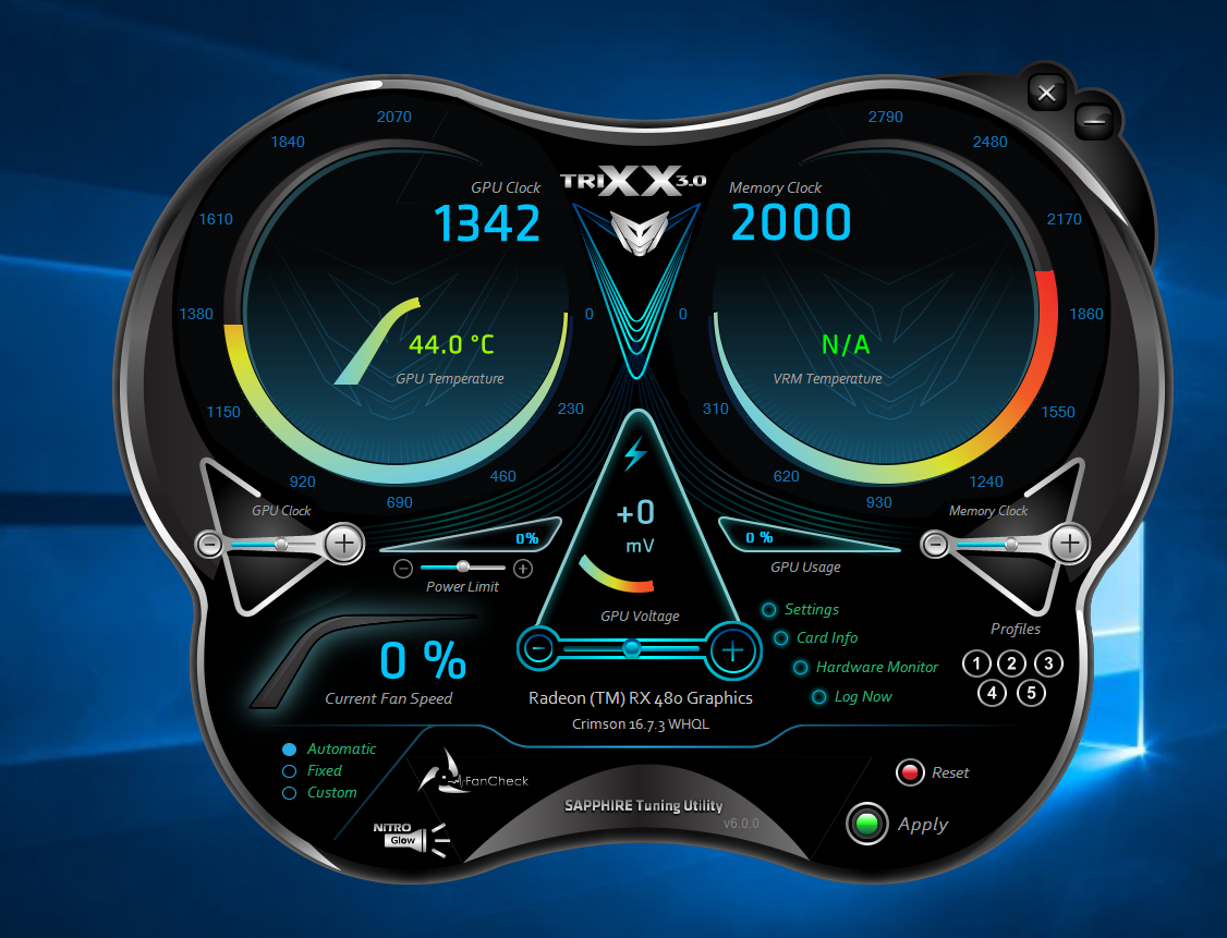 Overclocking the Radeon RX 480 470