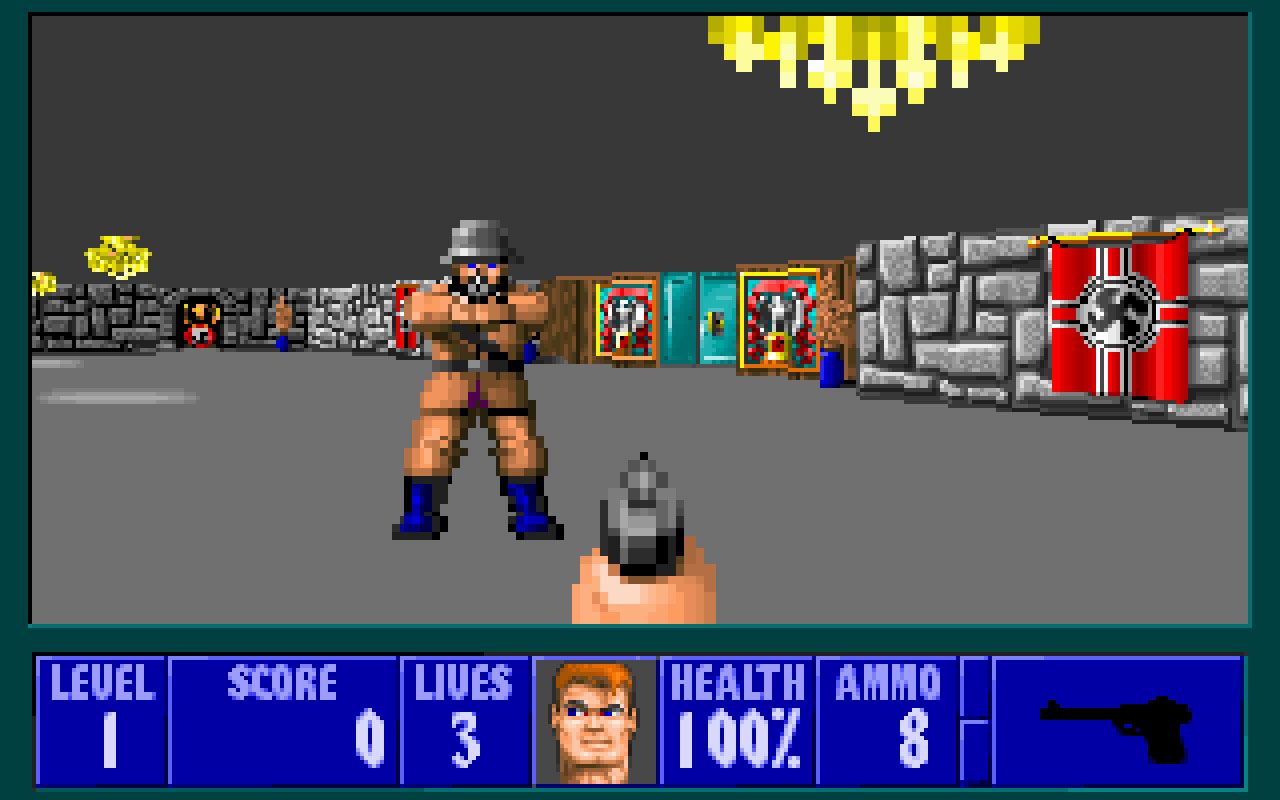 wolfenstein video game